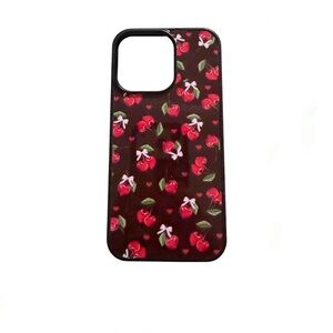 Iphone13 pro cherry bows Protective Phone Case